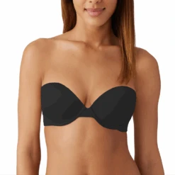 Future Foundation Push Up Strapless Black